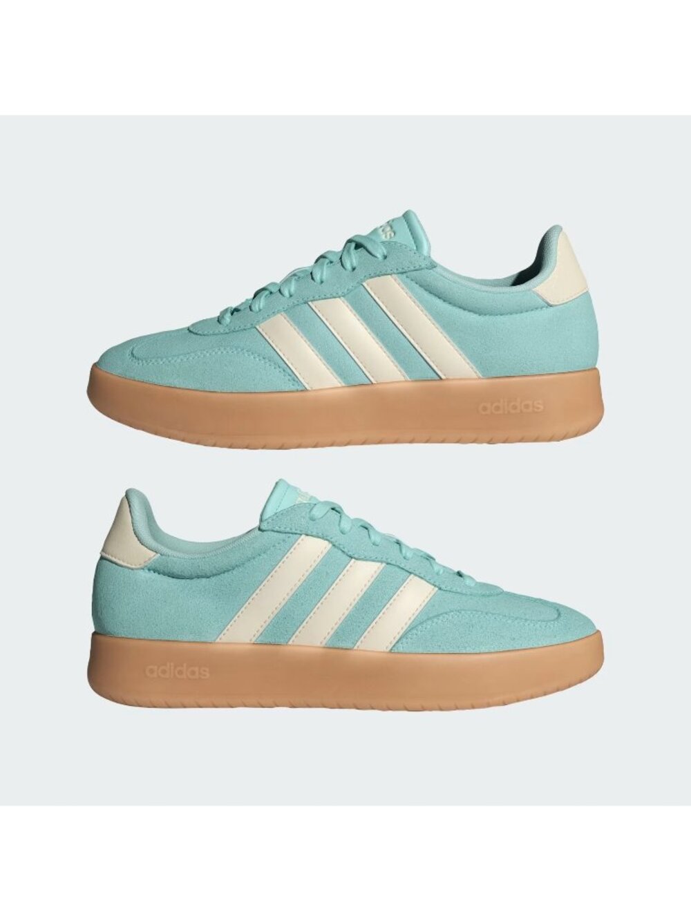 adidas Barreda Shoes Women’s 7.5 Semi Flash Aqua Wonder White Gum NIB